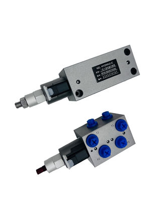 27V / 24V Kit klep solenoid hidrolik 8 cara 2 posisi disesuaikan