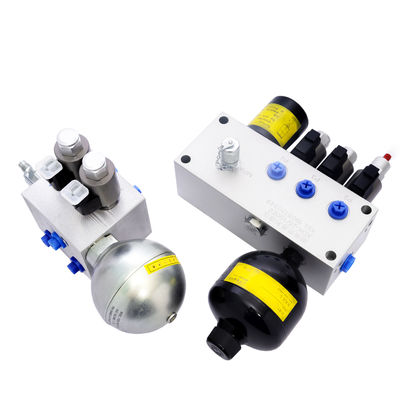 Ventil Pilot Keamanan Tekanan Solenoid Pilot Blok Klep Pasokan Minyak