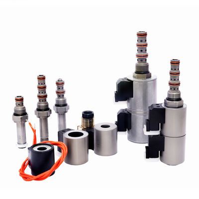 Fluid Oil Plug-In Cartridge Solenoid Valve Dua Posisi Dua Cara