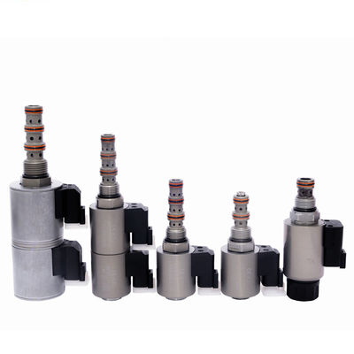 12V Cartridge Solenoid Valve 3 Way 2 Posisi Hydraulic Oil Control Valve