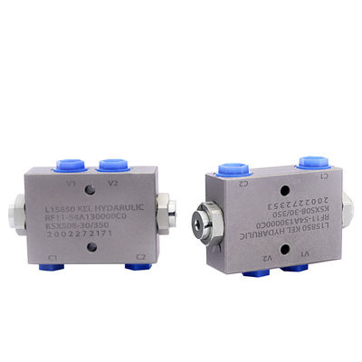 35MPa Tekanan Hidraulik Double Lock Valve Valve Kontrol utama