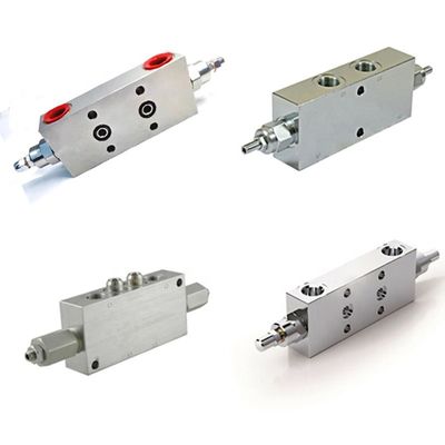 VBCD-SE-FL Oil Counterbalance Hydraulic Overcenter Valve Dual Cartridge Disesuaikan