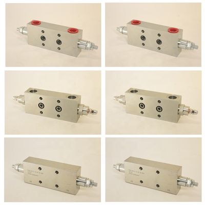 Ventil Overcenter Hidrolik Seimbang Custom VBCD-SE-3VIE Single atau Dual Cartridge