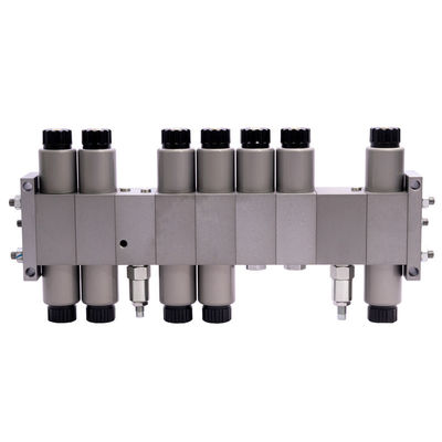 Proporsional Hydraulic Solenoid Manifold Modular Solenoid Manifold Flow Valve
