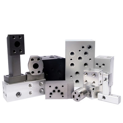 Disesuaikan Solenoid Hydraulic Valve Manifold Dengan Aluminium Valve Body
