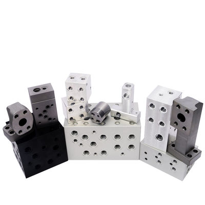 Cluster Klep Industri Bank Kompak Klep Hidraulik Manifold Blok