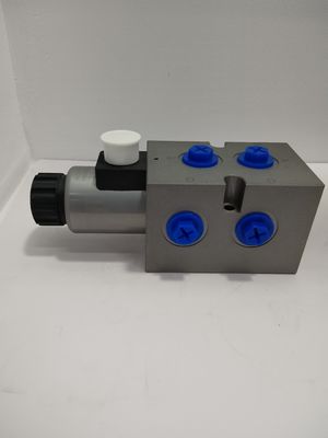 K28DCF08-10-210-27ER katup kontrol solenoid hidrolik 27V 8 arah katup solenoid baja