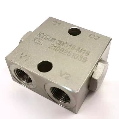 Klep kontrol hidrolik kecil yang dioperasikan oleh pilot ganda VBPDE-FLV Lock Valve