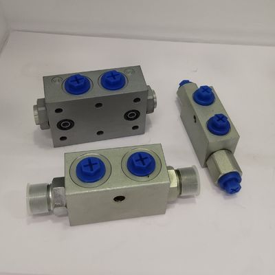 Dual Pilot Operated Check Valve Cartridge Customized Hydraulic Lock Valve