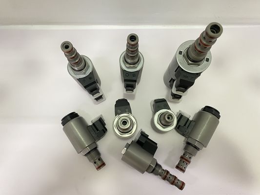 katup solenoid kartrid hidrolik katup kontrol aliran solenoid