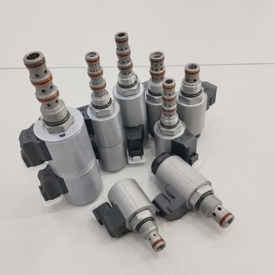 KSV10-40-0-N Hidrolik 2 Posisi 4 Way Solenoid Valve Double Coil On / Off Control Valve