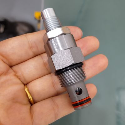 Hidrolik disesuaikan katup pengaman dengan Hexgon atau tombol disesuaikan tekanan relief katup