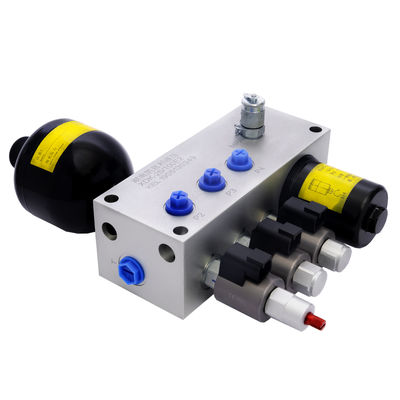 Aluminium Hydraulic Excavator Pilot Oil Supply Valve dengan Valve Penurun Tekanan