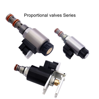 KSF10-22-0-N Excavator Kartrid Hidraulik Solenoid Valve VC12 lubang rongga