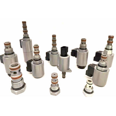 Klep Solenoid Kartrid Alternatif Hidraulik 4 Way 3 Posisi Klep Hidraulik